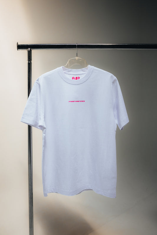 E$$ENTIAL$ T - Wit/P4P Pink