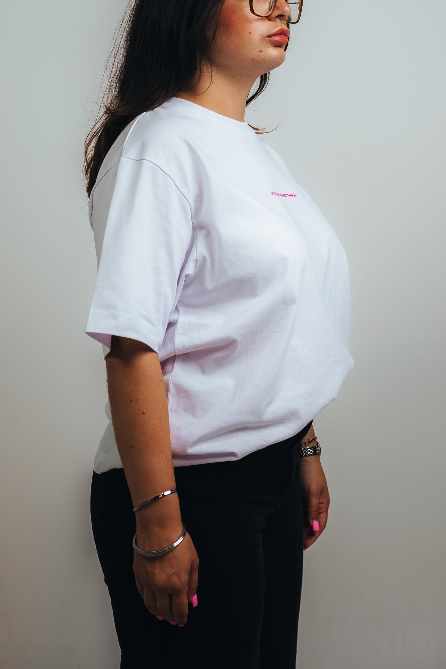 E$$ENTIAL$ T - Wit/P4P Pink