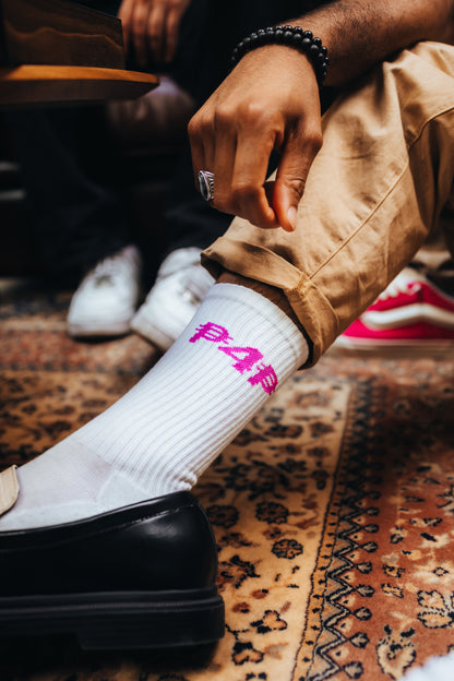 P4P $OKKEN - Wit/P4P Pink